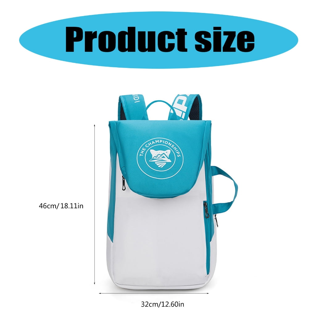 WINDLAND Portable Racquet Carrying Bag Tennis Backpack Outdoor Sports Tennis Racket Bag Badminton 2-Rackets Tennis Handbag
