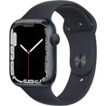 thumbnail image 1 of Remis à Neuf Apple Watch Series 7 - 41 mm GPS Aluminium Minuit - Grade B, 1 of 3