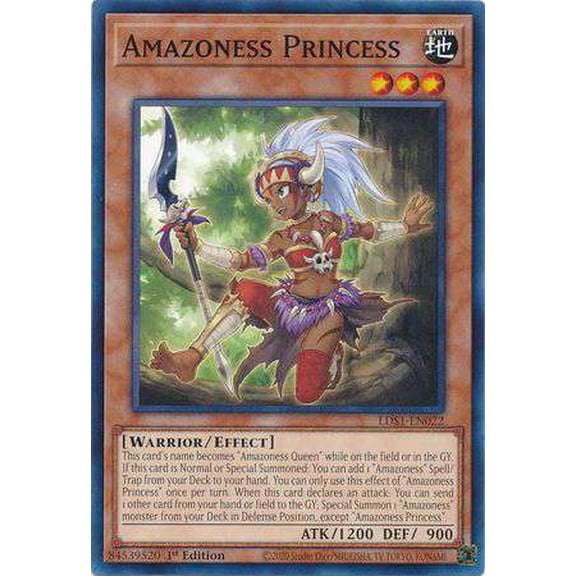 YuGiOh Legendary Duelists: Season 1 Common Amazoness Princess LDS1-EN022