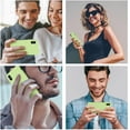 thumbnail image 2 of Designed for iPhone Xs Max Case, Silicone Ultra Slim Shockproof Protective Phone Case with [Soft Anti-Scratch Microfiber Lining], 6.5 inch, Tea Green, 2 of 13