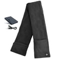 thumbnail image 2 of ActionHeat 5V Battery Heated Fleece Scarf - Grey - Unisex, 2 of 13