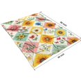 thumbnail image 4 of Pioneer Flower Blanket,Comfortable Soft Flannel Throw Blanket,All Season,Warm Lightweight Blankets for Sofa Bed Couch Living Room Chair,60"x80"(150x200cm), 4 of 4