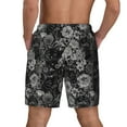 thumbnail image 2 of Lsque Mens Swim Trunks Rose Flowers Pattern - Bathing Suit Compression Liner - Beach Swim Shorts Swimwear - (S-3XL) - Stretch Quick Dry -Small, 2 of 9
