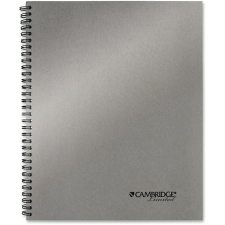 Mead, MEA06327, Silver 11" Metallic Notebook, 1 Each