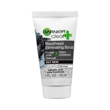 3 Pack Garnier SKINACTIVE Clean+ Blackhead Eliminating Scrub, 1