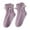 Purple, variant on Jamicy Non Slip Socks for Kids Girls Ruffle Socks Frilly Lace Socks Princess Dress Socks for Toddler Kids
