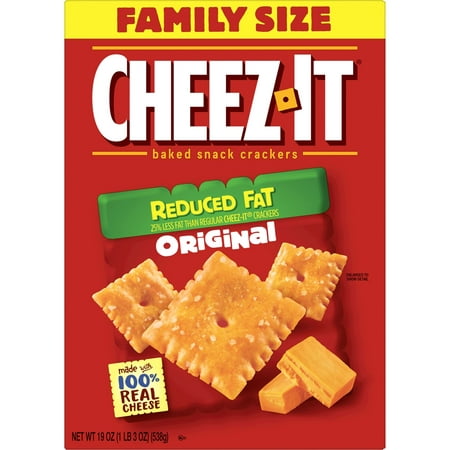 UPC 024100535231 product image for Cheez-It Reduce Fat Original Cheese Crackers  19 oz | upcitemdb.com