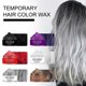 thumbnail image 2 of Cera para el cabello de colores Granny Gray, barro para el cabello, peinado duradero, color natural y esponjoso, cera desechable para el cabello teñido | 8048845532180, 1 pieza, negro, 2 of 4