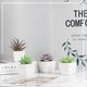 thumbnail image 3 of Matsuzay 4 unids/set de plantas artificiales para interiores en macetas, dedos verdes fáciles de hacer, pequeñas plantas artificiales en Decoración, 3 of 6