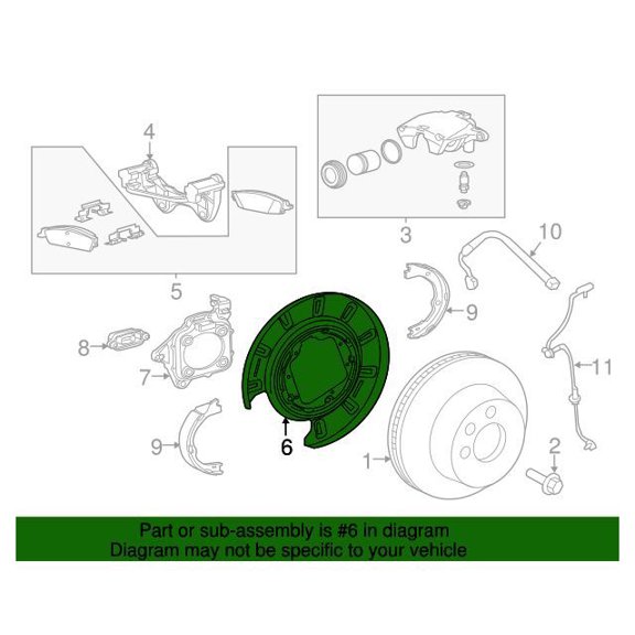 GM 22775568 Shield-Rr Brk