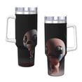 thumbnail image 3 of Lsque The Binding of Isaac Pattern 40 OZ Ice Bully Cup with Handle and Straw, Double Wall Stainless Steel Tumbler Travel Coffee Cup with Lid for Christmas Present, 3 of 8
