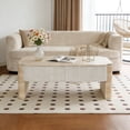 thumbnail image 3 of Miekor Furniture Lift Top Coffee Table, Modern Extendable Wooden Desk with Hidden Storage No8244, 3 of 9