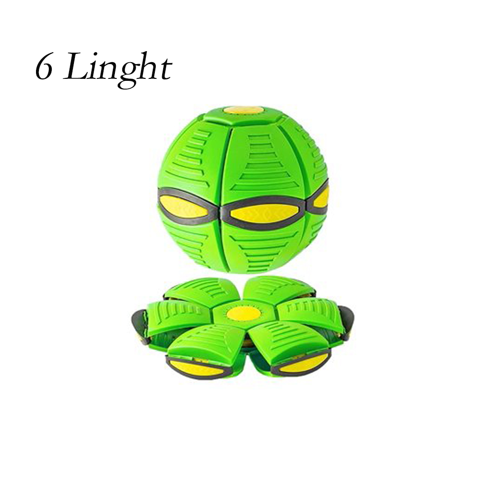 Magic UFO Ball,Portable Glowing Flying Toys Creative Fly Saucer Stomp Magic