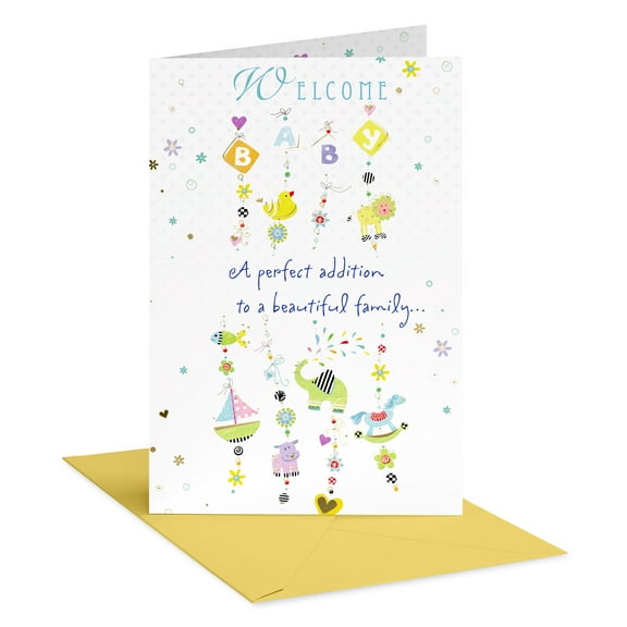 American Greetings New Baby Greeting Card (Welcome Little One)