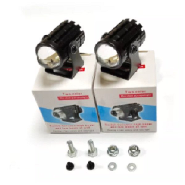 Mini Luz De Conducción Blanco + Amarillo Par De Universal De Alta Calidad 20W * 2
