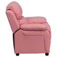 thumbnail image 3 of Bowery Hill Padded Kids Recliner in Pink, 3 of 5