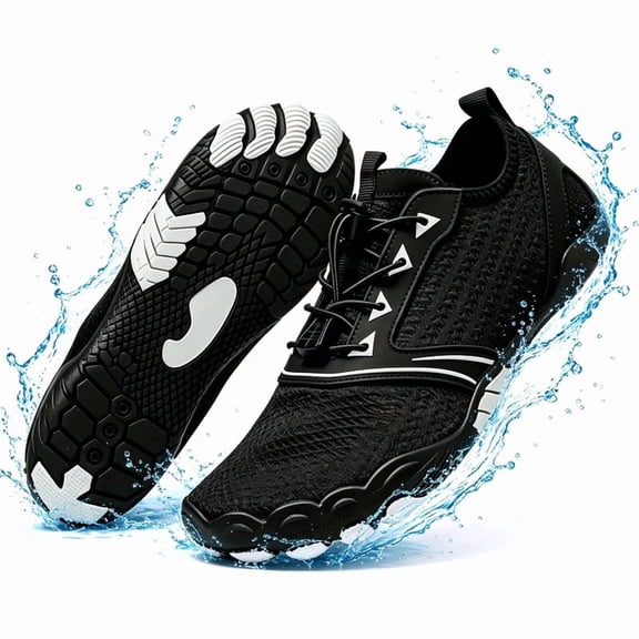BERANMEY Casual Hike Barefoot Shoes for Women & Men Breathable Non-Slip Athletic Footwear Wide Toe Water Shoes for Hiking Non-Slip Shoes for Unisex Grounded Comfort wear