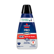 BISSELL Little Green Portable Carpet Cleaner 3369 & BISSELL Advanced Pro Oxy Spot & Stain Formula for Portable Spot Cleaners, 32 oz., 2038W