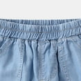 thumbnail image 7 of Kogui Kids Baggy Jeans Boys Boys Toddler Jeans, Elastic Waist Slim Basic Stretch Denim Pants Jeans for Boys Size 18 24 Months (Light Blue,18-24 Months), 7 of 7