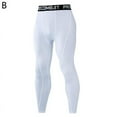 thumbnail image 1 of Men's Compression Base Layer Sports Pants Leggings Running Bottoms Tight K1M0, 1 of 8
