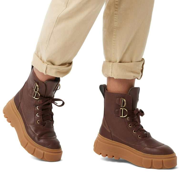 Sorel Women's Caribou X Boot Lace Waterproof Boots Tobacco, Gum