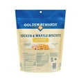 thumbnail image 3 of Golden Rewards Chicken & Waffle Biscuits Treats for Dogs, 16 oz Bag, 3 of 12