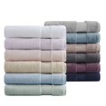 thumbnail image 3 of Madison Park Signature 6-Piece Turkish Cotton Bath Towel Set in Light Blue, 3 of 9
