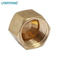 thumbnail image 2 of LTWFITTING 1/4" Brass Compression Cap Stop Valve Cap,Brass Compression Fitting(Pack of 60), 2 of 5
