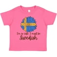 thumbnail image 3 of Inktastic I'm So Cute, I Must Be Swedish Sunflower Boys or Girls Toddler T-Shirt, 3 of 5
