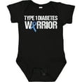 thumbnail image 3 of Inktastic Type 1 Diabetes Warrior Boys or Girls Baby Bodysuit, 3 of 5