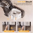 thumbnail image 3 of Broom Holder Mop Hanger, No punching required Broom Hanger Organizer, Broom Holder Wall Mountfor Bathroom, Kitchen, Office, Utility Room, Laundry Room, 1 Pcs, 7.48 Inches, 3 of 6