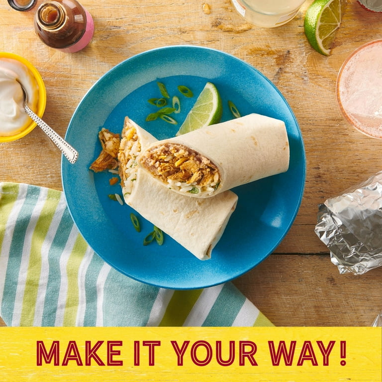 Old El Paso Flour Tortillas, for Burritos, 8 Ct., 11 Oz.