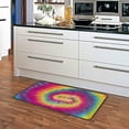 thumbnail image 5 of Coolnut Tie Dye Kitchen Rug, Anti Fatigue Kitchen Floor Mat, Non Slip Waterproof Long Standing Kitchen Mat, 39" x 20", 5 of 7