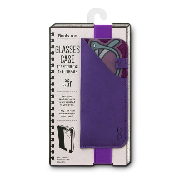Bookaroo Glasses Case Purple (Other)