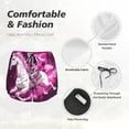 thumbnail image 6 of Lsque Skull White Horse Printed Women's Running Shorts with Liner Pockets,Elastic Quick Dry Workout Athletic Gym Yoga Shorts,Womens High Waist Shorts-XX-Large, 6 of 9