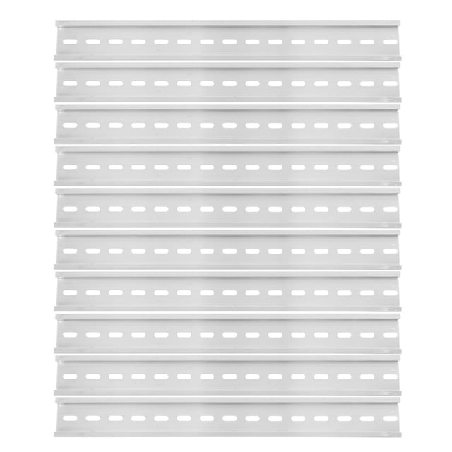 10 Pcs Rail Din à Fentes Longues Montage Rails Din Rails Électroniques Fentes Din Support Rails Din en Aluminium