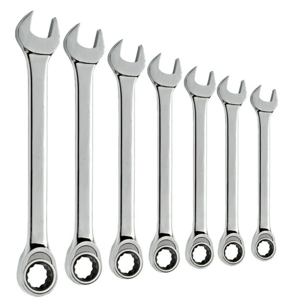 Blackhawk 7 Piece High Access Ratcheting Wrench Sets, Inch