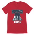 thumbnail image 5 of It's a Philly Thing Funny V-Neck T-shirt Philadelphia Championship City of Brotherly Love Football League Fan Tee, 5 of 7