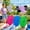 16.4ft(5m), variant on Portable Clothesline for Outdoor & Home, 3 Pack Windproof Non-Slip Clothesline with Hooks, Anti-Bunching Grid Clothes Line, Knot Free Travel Clothesline for Camping, RV Trips, Backyard
