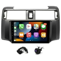 HUOEPU Car Radio for Toyota 4Runner 2009-2019, 9 inch Touchscreen with Wireless Carplay&Android auto Android 13 Car Stereo Bluetooth/GPS/WiFi/Camera Head,2 32G