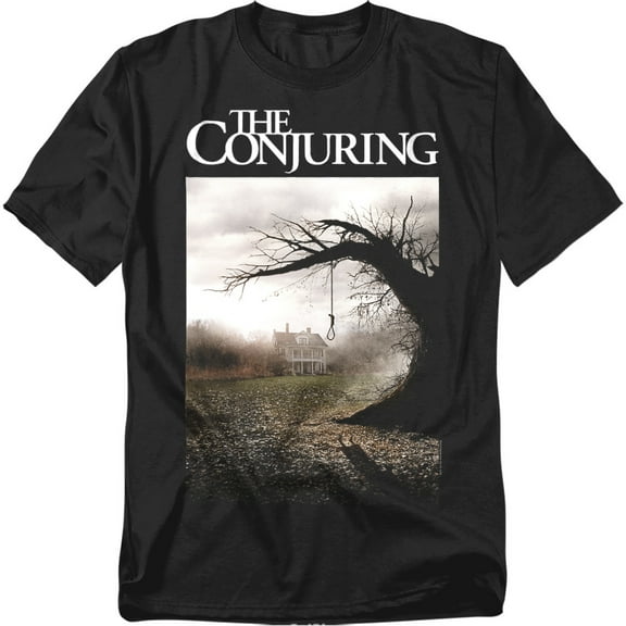 The Conjuring T-Shirt Poster Unisex Graphic Tee For Men & Women Black