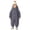 Gray, variant on ROHUUQUE Kids Hooded Snowsuit Zip Up One Piece Solid Color Long Sleeves Jumpsuit for Outdoor Play 1-6 Years Khaki