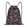 thumbnail image 1 of Fotbe Daisies Flowers Bolsa Mochila con Cordón Estampada, Bolsa de Gimnasio Deportiva, Bolsa Cinch, Bolsa con Cordón para Hombres y Mujeres-Medium, 1 of 6