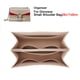 thumbnail image 2 of 1 par de insertos organizadores de bolsos para bolso de hombro mediano pequeño Dionysus de 28 x 17 x 9 pulgadas, bolsa interior apta para guardar bolsos de diseñador de lujo, 2 of 5