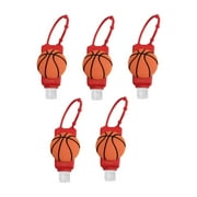 Mnycxen 5pcs Hand Sanitizer Dispensing Portable Hang Dispenser 30ML