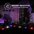 thumbnail image 4 of Monster Smart Lighting Outdoor Ground Lights, RGBICWW Multicolor Accent LED Yard Lights, 100 ft, 4 of 7