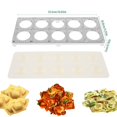 thumbnail image 2 of Ravioli Maker Press Pelmeni Mold Pasta Press Cutter Tool Meat Pie Dumpling Maker 25.5×10.8×2cm, 2 of 8