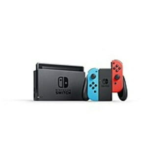 Restored Nintendo HACSKABAA Switch Gaming Console with Neon Blue
