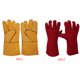 thumbnail image 3 of Guantes de soldadura Guantes de forja resistentes al fuego gruesos Guantes de trabajo de cuero Protección de manos para horno de barbacoa Eigraketly JJ24103-01, 3 of 7