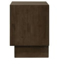 thumbnail image 4 of Genu Nightstand, 2 Drawers w Fingertip Handles, Warm Walnut Brown, 4 of 6